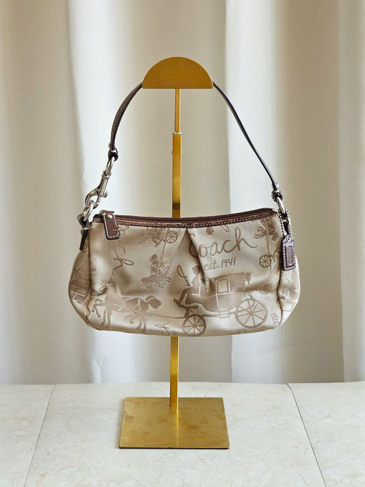 Coach Horse and Carriage Shoulder Bag